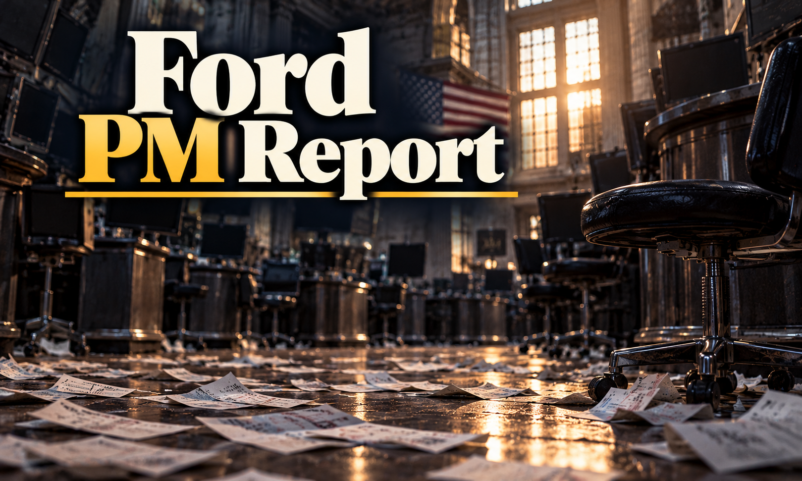 Ford PM — Hawkish Fed Minutes and Renewed Relative Weakness Keep Red in Control